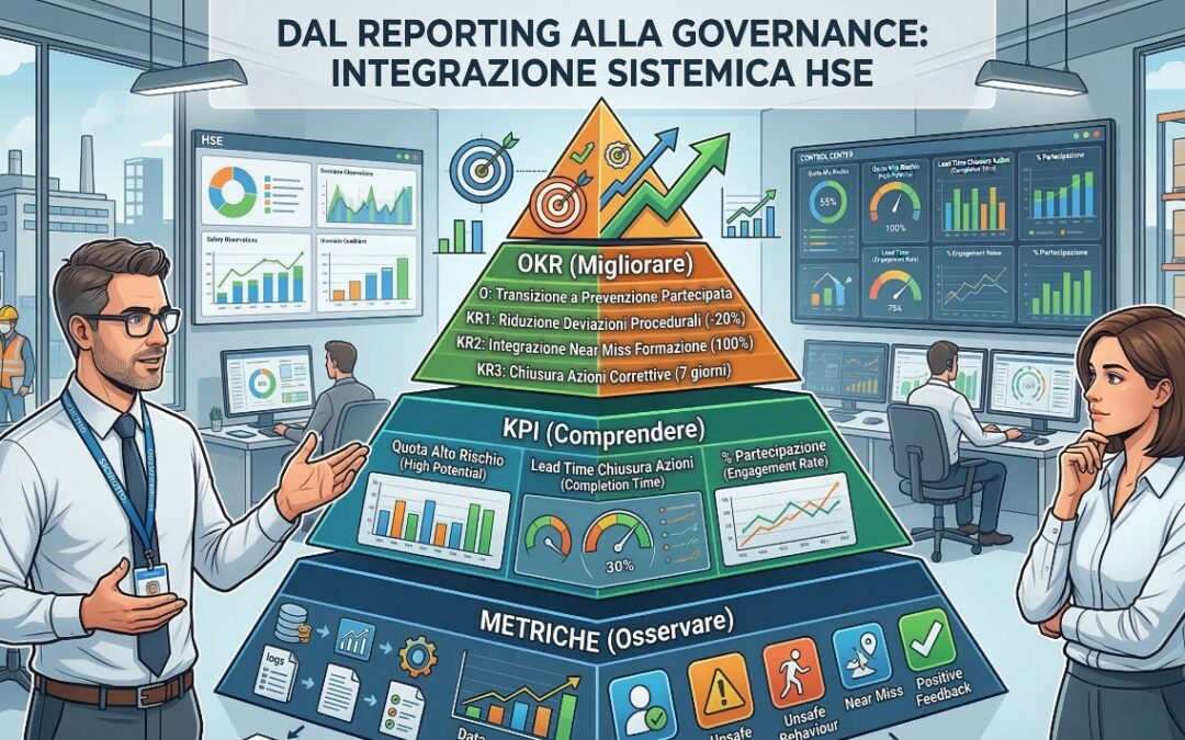 Dal Reporting alla Governance: L’Integrazione Sistemica di Metriche, KPI e OKR nell’HSE